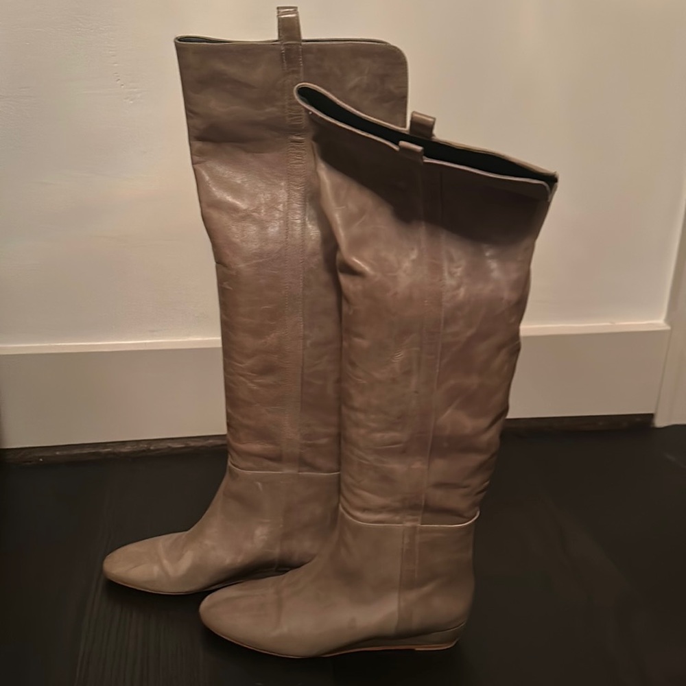 loeffler randall knee heigh boots